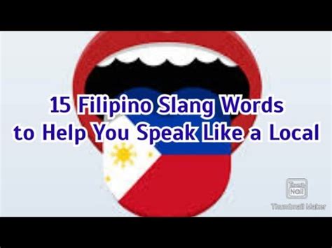 Filipino Slang Words to Help You Speak Like a Local .